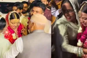 बरेली : पति फहद संग ससुराल पहुंचीं एक्ट्रेस स्वरा भास्कर, हुआ जोरदार स्वागत 