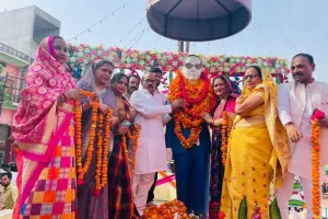 बाराबंकी: जयंती पर शिद्दत के साथ याद किए गए बाबासाहेब, निकाली गई शोभायात्रा, आयोजित की गई गोष्ठियां