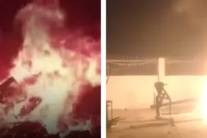 मणिपुर : भीड़ ने मुख्यमंत्री के कार्यक्रम के आयोजन स्थल पर तोड़फोड़, आगजनी की