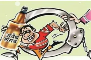 हल्द्वानी: ढाबे के पास से पकड़ा गया शराब तस्कर