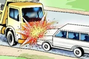 किच्छा: कार-ट्रक की भिड़ंत में पूर्णागिरि से लौट रहे 9 श्रद्धालु घायल 