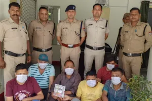 रामनगरः जुआ खेलते छह लोग गिरफ्तार, फरार दस लोगों की तलाश में जुटी पुलिस
