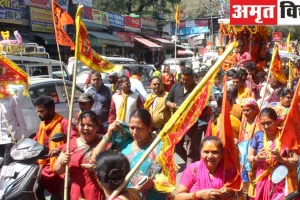 हल्द्वानीः 'राम लखन जानकी, जय बोलो हनुमान की' जयकारों से गूंजा शहर 