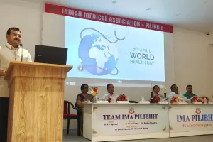 पीलीभीत: डब्ल्यूएचओ-डे पर आईएमए ने निकाली रैली, गोष्ठी का हुआ आयोजन