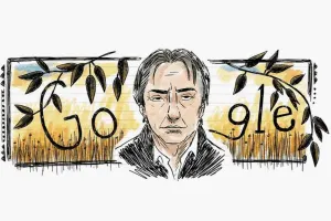 Alan Rickman: गूगल ब्रिटिश अभिनेता ऐलन रिकमैन का डूडल बनाकर दिया सम्मान 