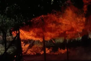 पीलीभीत का एक ऐसा गांव जहां दैवीय आपदा ने सात दिन में राख कर दिए दो दर्जन घर, जानिए क्या बोले ग्रामीण 