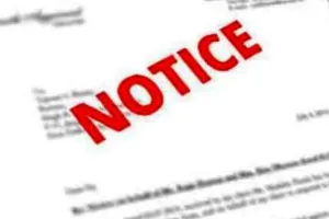 रुद्रपुर: भूमि खाली कराने का नोटिस मिलने पर किया प्रदर्शन 