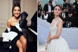 PHOTOS : पति निक जोनास के साथ Met Gala में स्टाइलिश दिखीं प्रियंका चोपड़ा, आलिया भट्ट ने पहना भारत में बना गाउन...लूटी महफिल 