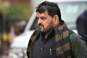 बलरामपुर में बोले बृजभूषण शरण सिंह- पहलवानों के आंदोलन में मोदी-योगी के खिलाफ नारे लगाये जा रहे हैं 