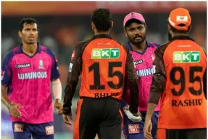 IPL 2023: ‘पैसा वसूल मैच’ में हैदराबाद ने राजस्थान को चार विकेट से हराया, समद ने अंतिम गेंद पर लगाया छक्का