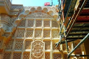 अयोध्या: नक्काशीदार पत्थरों से निखारी जा रहीं राम मंदिर की दीवारें, भूतल का कार्य लगभग 85 प्रतिशत पूरा