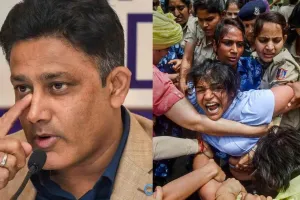 पहलवानों के समर्थन में आए पूर्व क्रिकेटर अनिल कुंबले, कही ये बड़ी बात