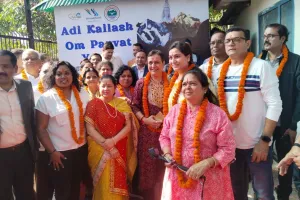 हल्द्वानी: 19 श्रद्धालुओं का पहला दल रवाना हुआ ओम् पर्वत आदि कैलाश यात्रा पर