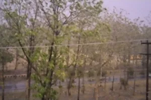 Haldwani News : तेज हवाओं व गरज के साथ बारिश जारी, लोगों को मिली गर्मी से राहत