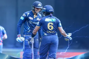 IPL 2023 : शुभमन गिल-रिद्धिमान साहा के आगे बेबस दिखे LSG के गेंदबाज, GT ने दो विकेट पर बनाए  227 रन