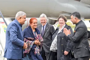 उपराष्ट्रपति धनखड़ पहुंचे लंदन, King Charles III के राज्याभिषेक समारोह में होंगे शामिल 