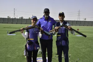 ISSF World Cup:  भारतीय निशानेबाज मैराज और गनीमत का जलवा, विश्व कप में जीता मिश्रित टीम स्कीट स्वर्ण 