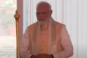 पीएम मोदी ने किया नए संसद भवन का उद्घाटन, लोकसभा अध्यक्ष ओम बिरला भी रहे मौजूद