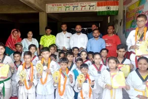 रायबरेली: स्टार स्पोर्ट्स क्लब ताइक्वांडो प्रतिभा सम्मान समारोह संपन्न