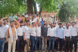 रायबरेली: शिक्षा महानिदेशक के खिलाफ आरएसएम ने किया सांकेतिक धरना