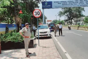 बरेली: शहर में 80 की स्पीड से दौड़ी कार, 814 वाहनों के चालान