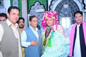 रामपुर: शाहनवाज अली खां की शादी में शामिल हुए पूर्व मंत्री आजम खां