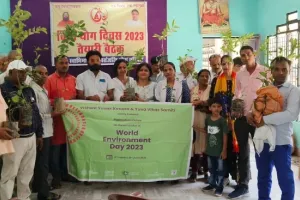 बस्ती : मानव जीवन पर मंडरा रहे संकट को दूर करने के लिए पौधरोपण करना जरूरी