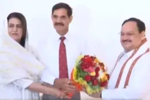 जे पी नड्डा ने सशस्त्र सेनाओं के पूर्व अधिकारियों से मुलाकात कर केंद्र सरकार की बताईं उपलब्धियां