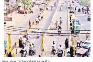 मुरादाबाद : नगर निगम-पीडब्ल्यूडी के दावों के बीच फंसा फ्लाईओवर का यू-टर्न