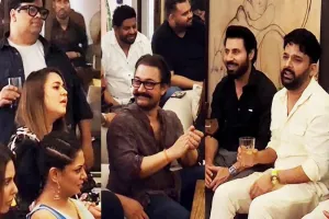 VIDEO : 'हंगामा है क्‍यों बरपा...', आमिर खान के घर कपिल शर्मा ने किया 'प्राइवेट शो' 