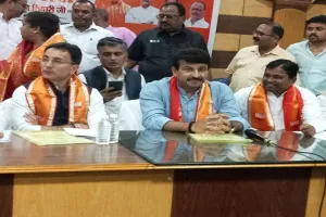 बाराबंकी: मनोज तिवारी ने राहुल और अखिलेश पर साधा निशाना, कहा- पहलवानों से मिलने गईं पीटी उषा को पीटा गया