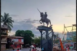 गोवा: पथराव के बाद कलंगुट पंचायत ने शिवाजी महाराज की प्रतिमा हटाने का आदेश लिया वापस 
