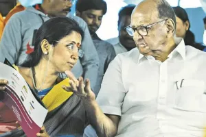 भाजपा मेरे पिता और चचेरे भाई से है ‘परेशान’ : सुप्रिया सुले 