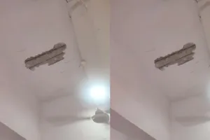 Haldwani News : डाक विभाग की इमारत हुई जर्जर, अनहोनी की आशंका, इमारत की छतों से गिरता प्लास्टर, कर्मियों में दहशत 