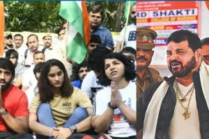 पहलवानों के केस में एक्शन, बृजभूषण के घर पर पहुंची दिल्ली पुलिस की टीम, 15 लोगों के बयान दर्ज