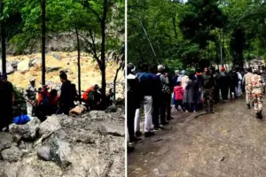 सिक्किम में बारीश से सड़कें हुईं बंद, 2000 से अधिक पर्यटक फंसे