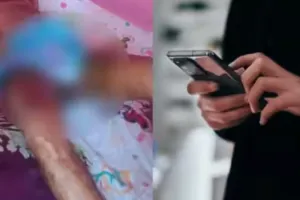 पत्नी का मोबाइल छीनन पति को पड़ा भारी, सोते समय प्राइवेट पार्ट पर डाला खोलता हुआ तेल