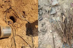 सुरक्षा बलों को निशाना बनाने के लिए लगाए गए विस्फोटक बरामद, छानबीन में जुटी पुलिस 