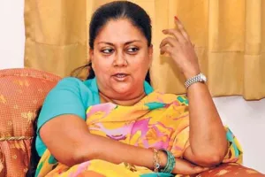 राजस्थान में सत्ताधारी पार्टी के पदाधिकारी ही सुरक्षित नहीं: वसुंधरा राजे