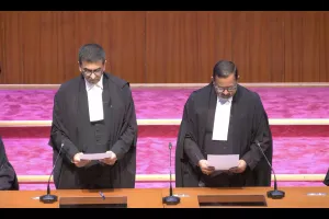 सुप्रीम कोर्ट को मिले दो नये न्यायाधीश, न्यायमूर्ति भुइयां और न्यायमूर्ति भट्टी ने शपथ ली 