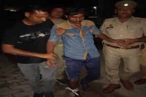 कानपुर देहात : कोर्ट से फरार हुआ था आरोपी, पुलिस ने मुठभेड़ में किया गिरफ्तार