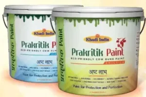 गाय के गोबर से विकसित किया गया खादी प्राकृतिक पेंट, 40 इकाइयों में उत्पादन शुरू