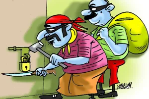 गदरपुर: दुकान से हुई चोरी का पुलिस ने किया पर्दाफाश