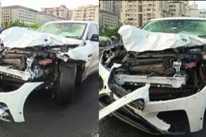 अहमदाबाद: दुर्घटनास्थल पर एकत्र भीड़ में घुसी तेज गति से आ रही कार, नौ लोगों की मौत, 13 घायल 