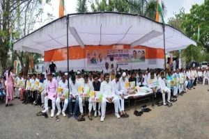 रांची: कांग्रेस ने कल मोरहाबादी और बापू वाटिका मौन सत्याग्रह कार्यक्रम किया आयोजित