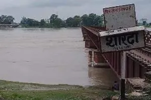 खटीमा: शारदा नदी में जल सैलाब, 12 घंटे बाद हुआ बिजली उत्पादन 