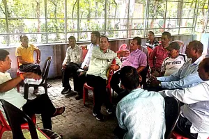 रामनगर: स्केलर के निलंबन से भड़के वन निगम कर्मी, आरपार की लड़ाई का किया एलान        