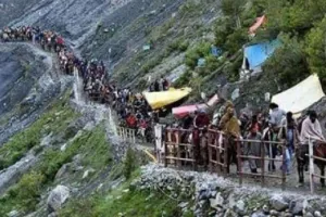 अमरनाथ यात्रा: जम्मू आधार शिविर से 3111 तीर्थयात्रियों का नया जत्था रवाना 