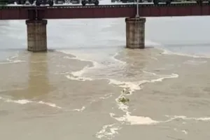 बरेली: रामगंगा में युवक डूब रहा है, कुछ लोग टापू पर भी फंस गए हैं...बचा लीजिए