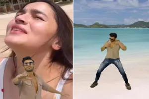 VIDEO : रणवीर सिंह ने 'Tum Kya Mile' गाने पर बनाई रील, आलिया ने ऐसे किया रिएक्ट  